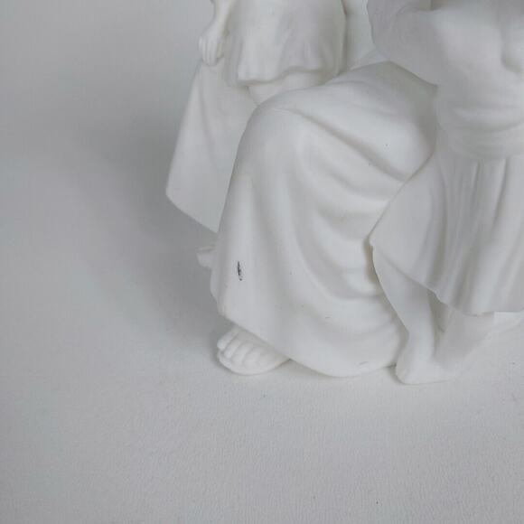 LENOX "The Children's Blessing" 1989 Fine‎ Bone China Figurine Jesus - Picture 3 of 4